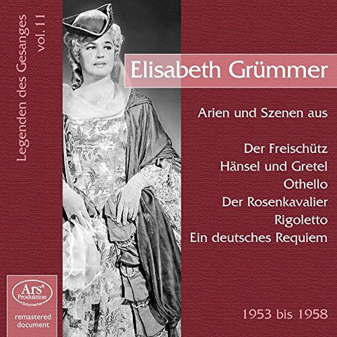 Elisabeth Grümmer - Vocal Recital Elisabeth Grümmer [CD]