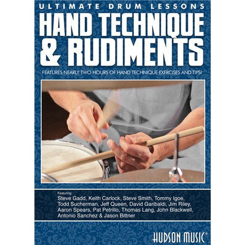 Ultimate Drum Lessons: Hand Technique and Rudiments. For Drums HD DVD
