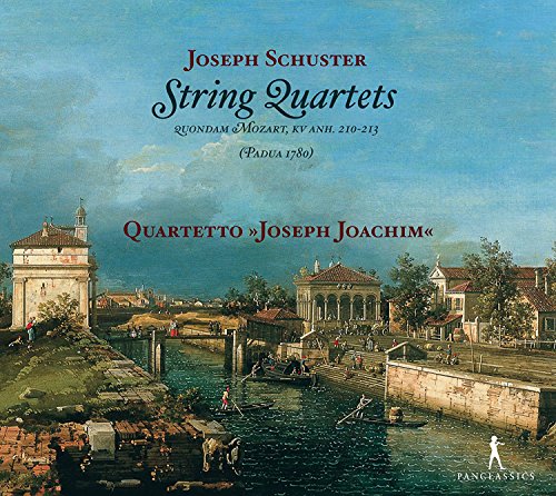 CD cover featuring a serene 18th-century canal scene with buildings and people.