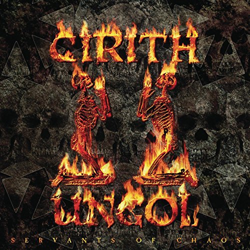 Album cover with flaming skeletons and fiery text on a dark, grungy background.
