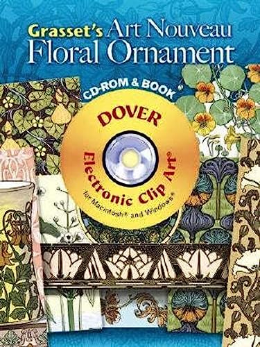 Grasset's "Art Nouveau" Floral Ornament (Dover Electronic Clip Art)