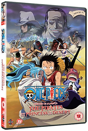 "DVD case with colorful anime cover art featuring 'One Piece' characters and title."