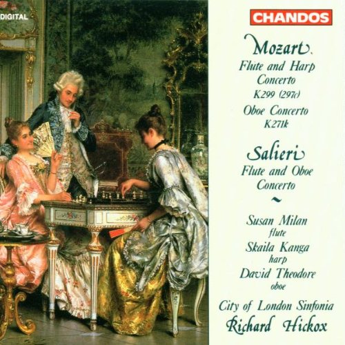 A CD cover with a painting of three people playing chess and a track list.