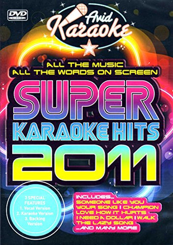 Super Karaoke Hits 2011 [DVD]