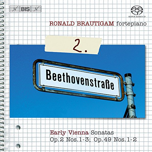 Ronald Brautigam - Beethoven, L. van: Piano Works (Complete), Vol. 2 (Brautigam) - Sonatas Nos. 1-3, 19, 20 [CD]