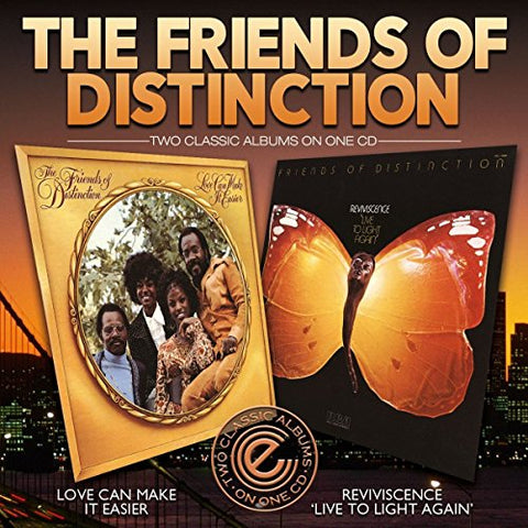 The Friends Of Distinction - Love Can make It Easier / Reviviscence Live To Light Again Audio CD