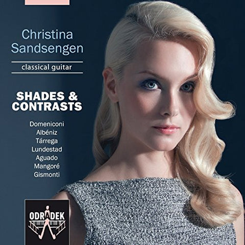 Christina Sandsengen - Shades & Contrasts - Guitar Music By Domeniconi, Tarrega, Albeniz, Barrios etc. [CD]