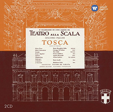 Maria Callas - Pucchini: Tosca (1953 Mono) - Maria Callas Remastered Audio CD