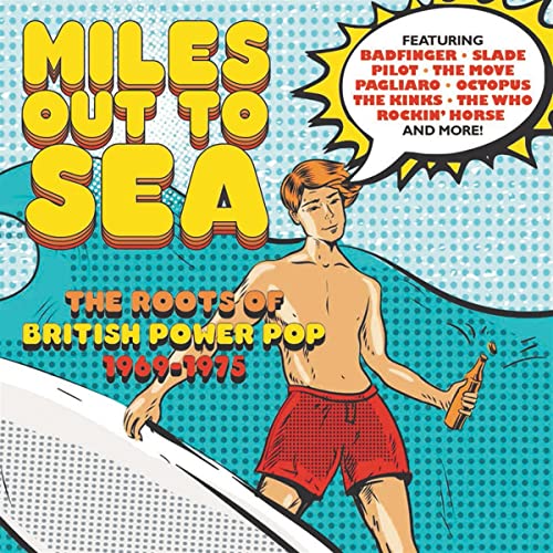 Various Artists - Miles Out To Sea: The Roots Of British Power Pop 1969-1975 (3CD Clamshell Box) [CD]