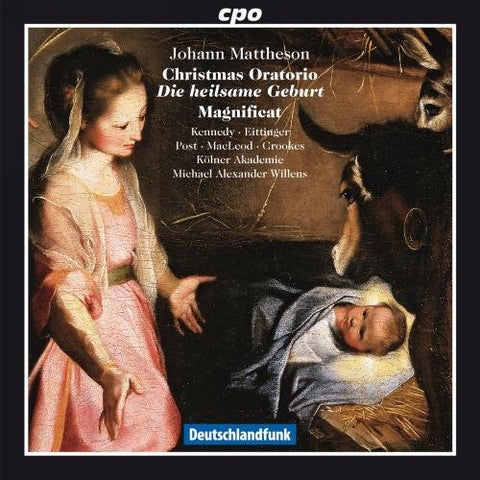 Soloistsdie Koelner Akademie - Mattheson: Christmas Oratorio [CD]