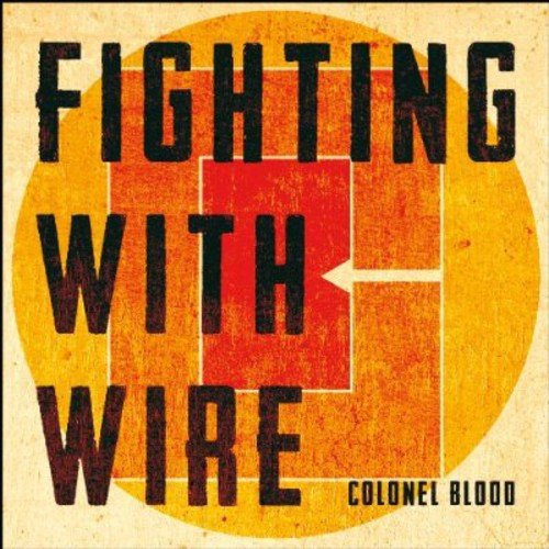 Album cover with "Fighting With Wire" in black text on a yellow and red background.