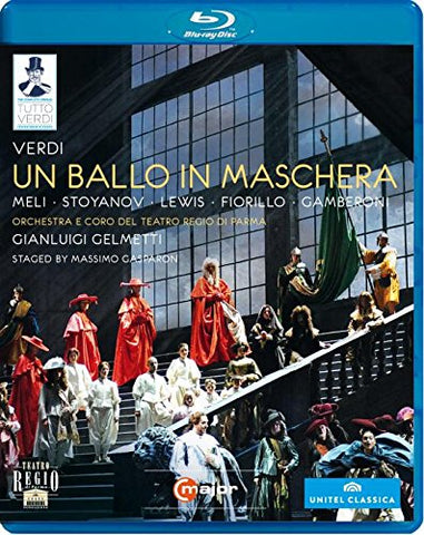 Verdi: Un Ballo In Maschera [Parma 2011] [Francesco Meli, Vladimir Stoyanov, Kristin Lewis] [C Major: 724304] [Blu-ray] [2013] [Region Free] Blu-ray