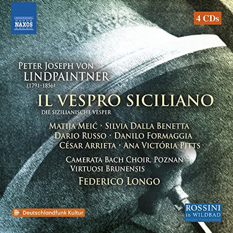 Matija Meic - Lindpainter: Vespro Siciliano [Various] [Naxos: 8660440-43] Audio CD