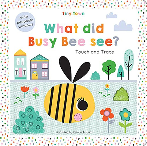 What did Busy Bee see? (Tiny Town Touch and Trace)