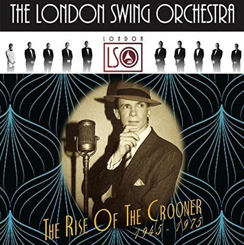 Album cover featuring a man in a suit and hat with a microphone.