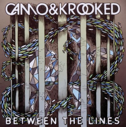 Album cover with bars wrapped in rope and stained glass in the background.