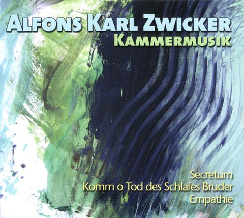 Denk/hartmann/daverio/somm/wal - Alfons Karl Zwicker: Chamber Music [CD]