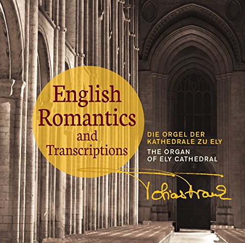"CD cover featuring an organ and arched cathedral interior with yellow and red text."