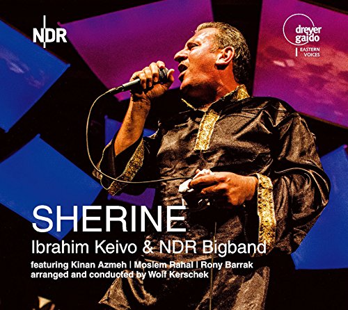 Album cover featuring a man singing into a microphone, wearing a dark robe.