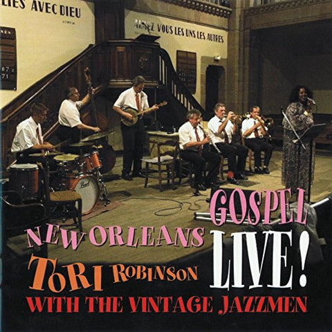 Tori Robinson With The Vintage Jazzmen - New Orleans Gospel [CD]