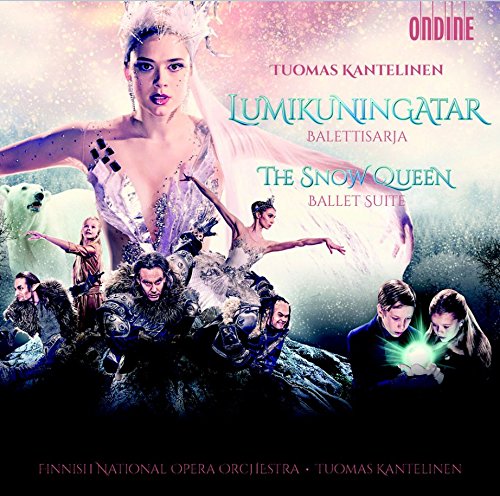 CD cover featuring a woman in a white dress surrounded by dancers and characters.