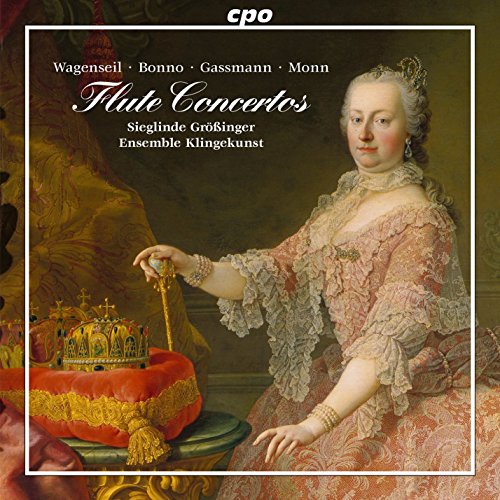 CD cover featuring a royal woman holding a scepter with a crown.