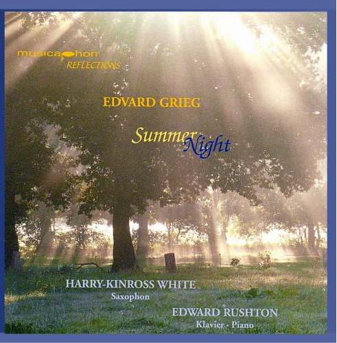 "CD cover featuring a serene forest scene with sunbeams and misty atmosphere."