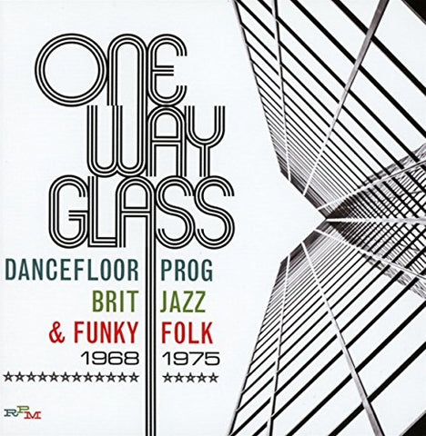 Various Artists - One Way Glass: Dancefloor Prog. Brit Jazz & Funky Folk 1968-1975 [CD]