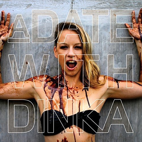 A CD cover featuring a woman with blood on her chest and hands on a wall.