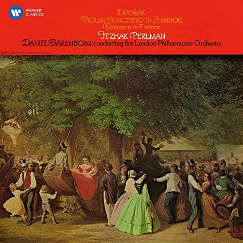 A CD cover featuring a red banner and a vintage forest dance scene.