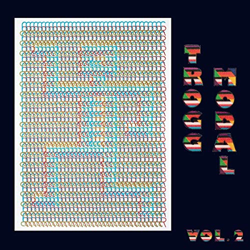 "Album cover with multicolored text on dark blue background, featuring Eric Copeland's name and 'Vol. 2'."