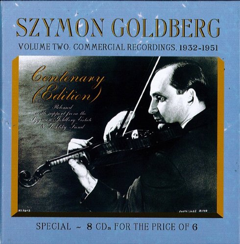 Szymon Goldberg - Szymon Goldberg, Vol.2 (Centenary Edition) [CD]