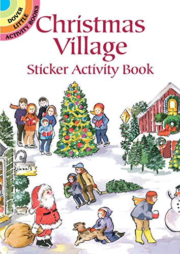 Christmas Village Sticker Activity Book (Little Activity Books)
