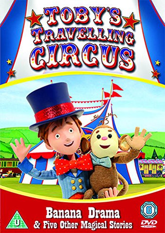 Tobys Travelling Circus - Banana Drama and 5 Other Magical Stories [DVD] - Plus FREE Colouring Poster
