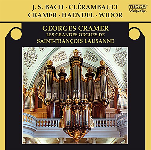 "CD cover featuring a large, ornate pipe organ in a church."
