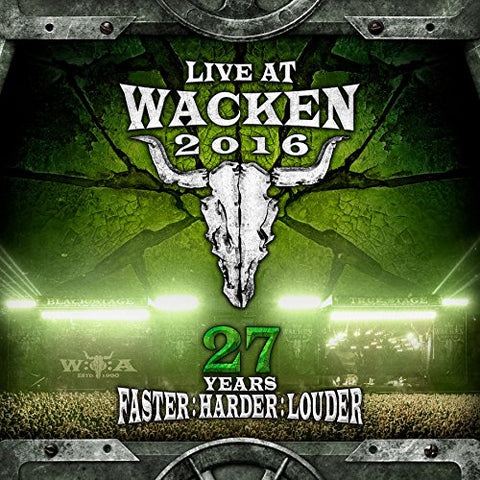 Live At Wacken 2016 - 27 Years Faster : Harder : Louder [Blu-ray] [2017] Blu-ray