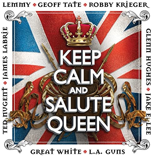 Various Artists - Keep Calm And Salute Queen (Red/White Vinyl) [VINYL]