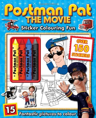Postman Pat The Movie - Sticker & Activity Colouring with FREE crayons (Igloo Books ltd) (S&A Crayon Postman Pat)