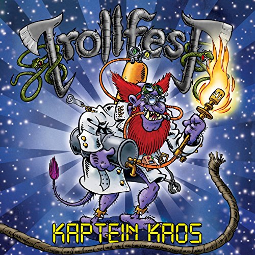 "CD cover art featuring a cartoon troll character with red hair and beard."