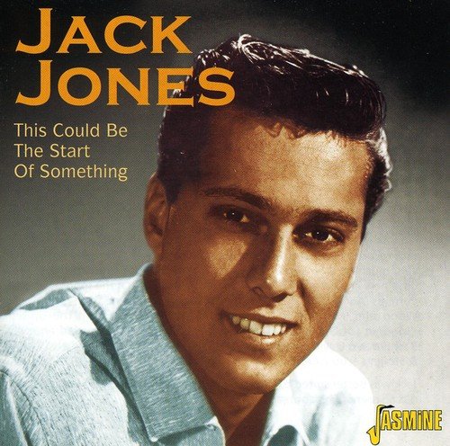 "CD cover featuring Jack Jones smiling, with album title and artist name in yellow font."