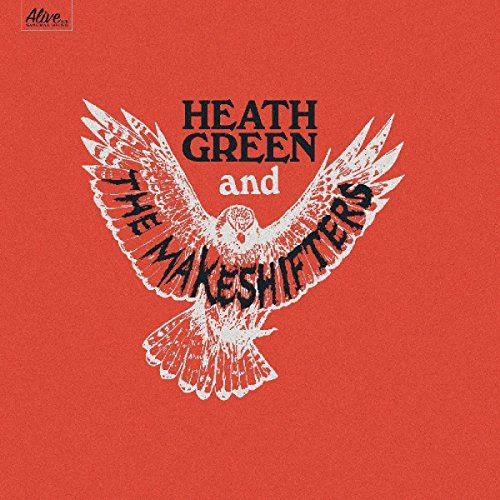 Red album cover with white dove and black and white text.