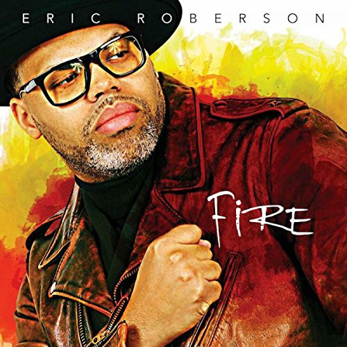 "Album cover featuring Eric Roberson in a red jacket and black hat."