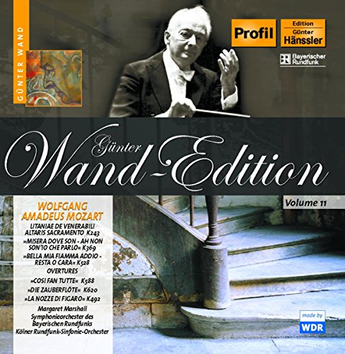 CD cover featuring a conductor and ornate staircase, with text "Günter Wand Edition".