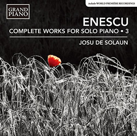 Josu De Solaun - Enescuworks For Piano V 3 [CD]