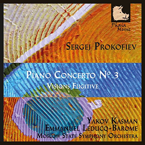 Piano Concerto No. 3 Op. 26/ - Kasman/Leducq-Barome/The Mosco Audio CD