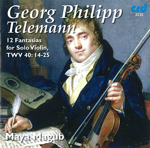 May Magub - Georg Philipp Telemann: Violin Fantasias [CD]