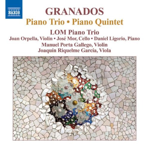 A CD cover featuring a mosaic artwork on a white background with text.