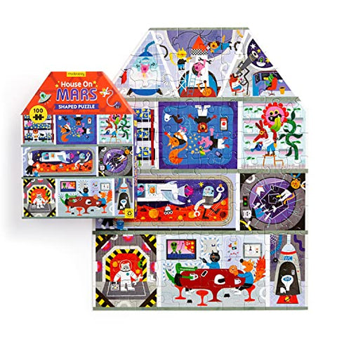 Mudpuppy 9780735376823 House on Mars Jigsaw Puzzle, Multicoloured, one Size