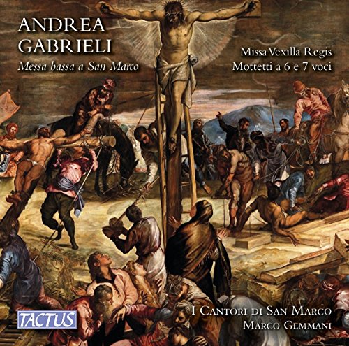 "CD cover featuring a Renaissance-style painting of Jesus Christ on the cross."