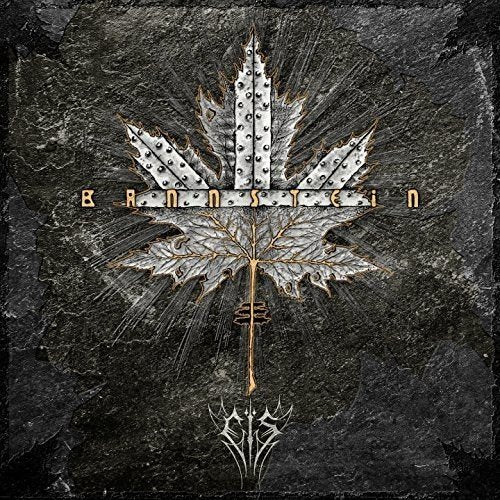 Album cover with "Bannstein" text, featuring a stylized plant design on a dark background.